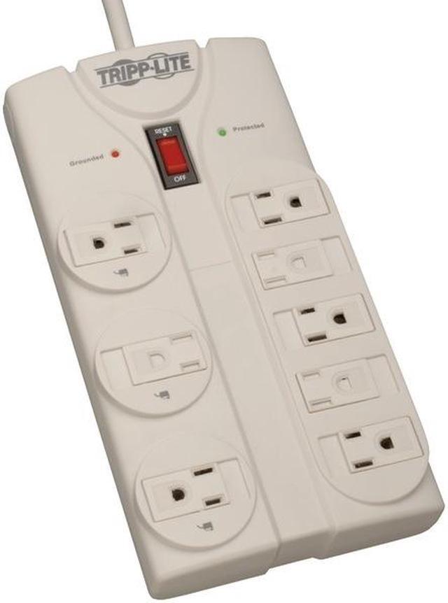 Alt view image 8 of 20 - Tripp Lite TLP808 8 Outlets 1440 Joules 8' Cord Protect It! Surge Suppressor