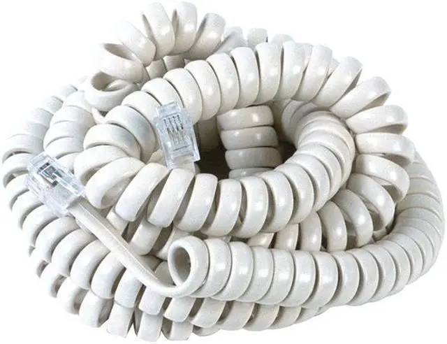 Alt view image 3 of 9 - RCA TP282WR Handset Coil Cord (25ft)