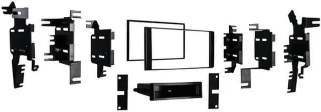 Alt view image 2 of 7 - Metra 99-7624 Single/Double DIN Stereo Multi-Dash Kit for Select 2007-up Nissan