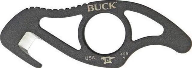 Alt view image 6 of 6 - Buck PakLite Guthook w/Black Traction Coat Knife 499BKG1