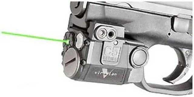 Alt view image 14 of 20 - Viridian C5L Universal Sub-Compact Green Laser Sight with Tactical Light