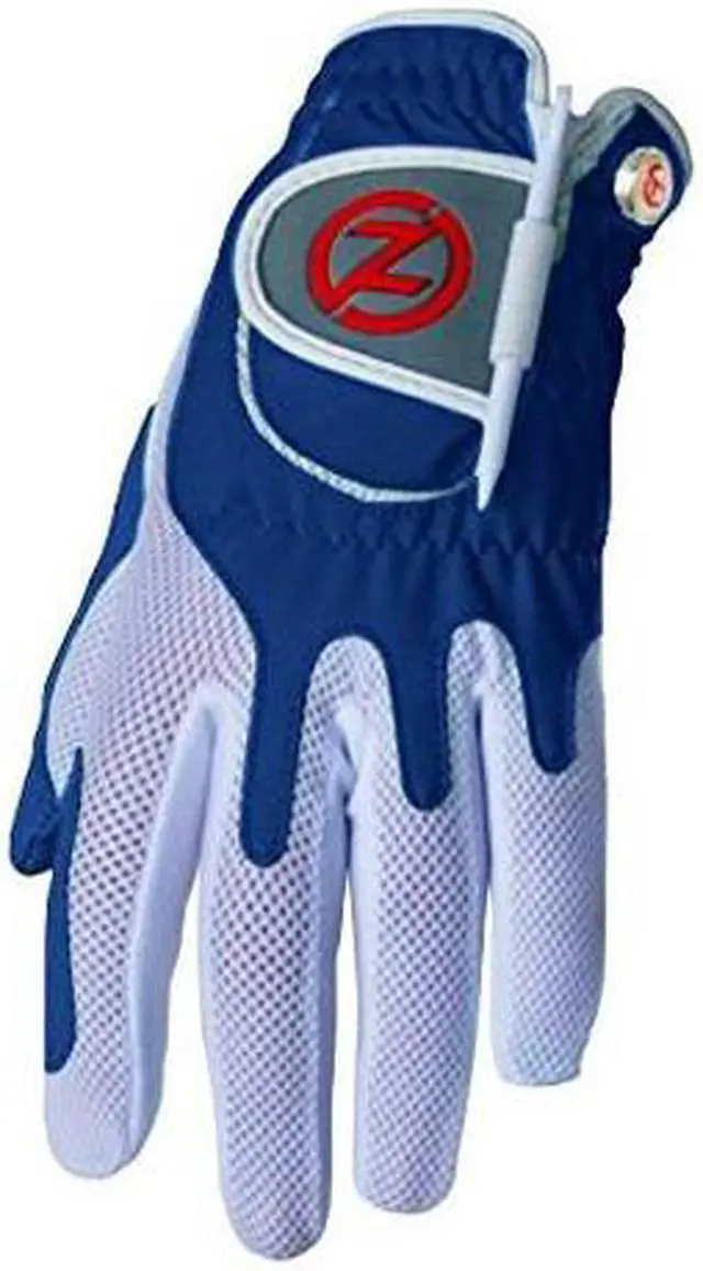 Alt view image 2 of 5 - Zero Friction Performance Womens Golf Glove LH (Blue)