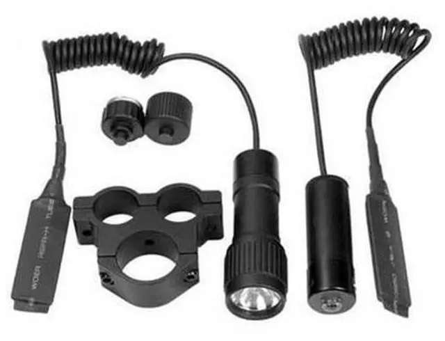 Alt view image 4 of 7 - Barska AU11005 Tactical Red Laser Sight System with Flashlight and Mount