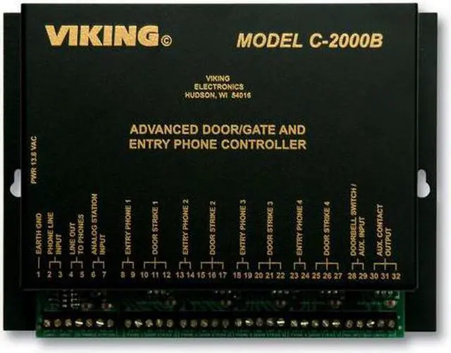 Alt view image 6 of 12 - Viking Electronics - C-2000B - Viking Electronics C-2000B Phone Add-on
