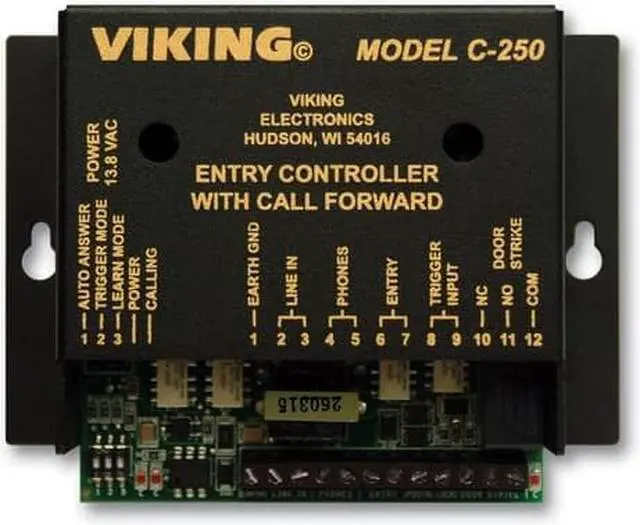 Alt view image 4 of 5 - C-250 Entry Phone Controller and Call Router