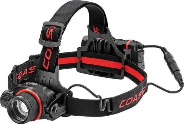 Alt view image 3 of 6 - Coast CST-21343 Hl8r Rechargeable Pure Beam Focusing Headlamp