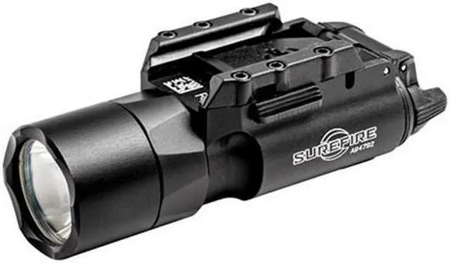 Alt view image 4 of 20 - Surefire Weapon Mounted Flashlight, LED, 600 lm, Blk   X300U-A