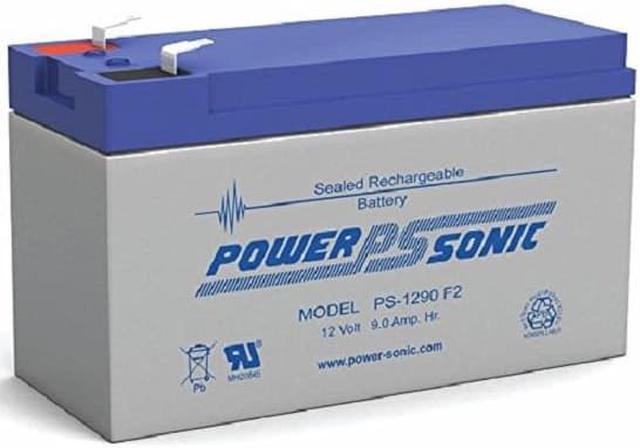 Alt view image 6 of 8 - POWER-SONIC PS-1290F2 12 VOLT 9 AMP BATTERY