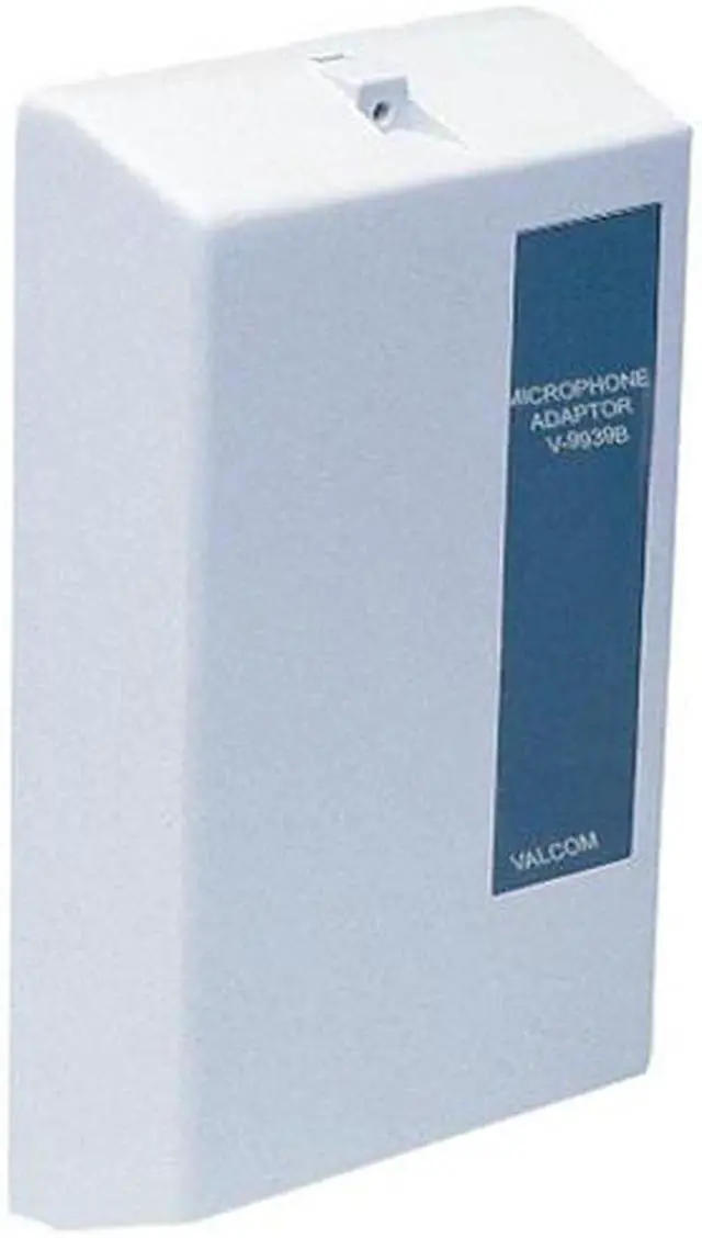 Alt view image 3 of 9 - Valcom - V-9939C - Microphone Adapter Interfaces The V-400 And V-450 Microphones To Selected Valcom