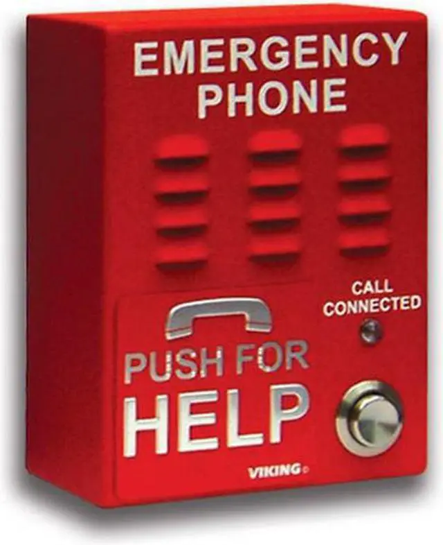 Alt view image 3 of 5 - VIKING E-1600-IP VOIP HANDSFREE EMERGENCY PHONE