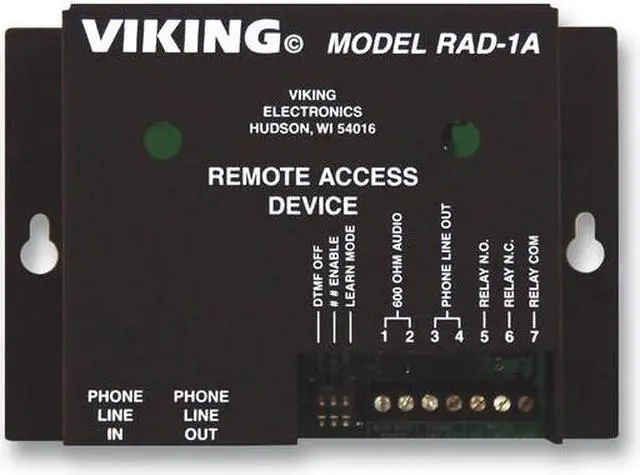 Alt view image 3 of 6 - VIKING RAD-1A REMOTE ACCESS DEVICE
