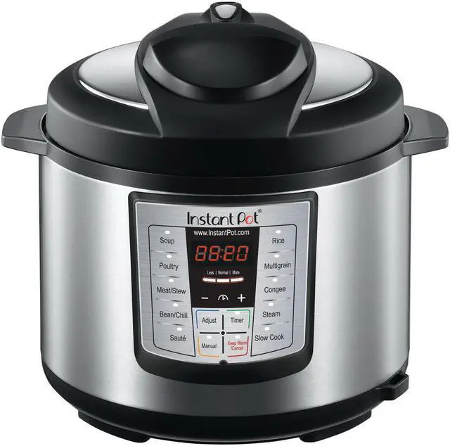 Main image of Instant Pot - IP-LUX50 - 6 in 1 Programmable Stainless Steel Electric Pressure Cooker, Multi Cooker, Slow Cooker, Steamer, Crockpot, Rice Cooker with 5 Quart Capacity