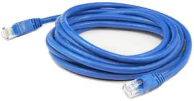 Main image of AddOn 1ft Cat6a Snagless UTP Copper Network Patch Cable, Blue ADD1FCAT6ABE