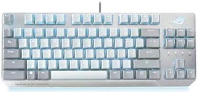 ASUS ROG Strix Scope NX TKL Moonlight White Wired Mechanical RGB Gaming  Keyboard (ROG NX Brown Tactile Switches, Aluminum Frame, Aura Sync  Lighting, Tenkeyless Design, Quick Toggle Media Keys) Gaming Keyboards