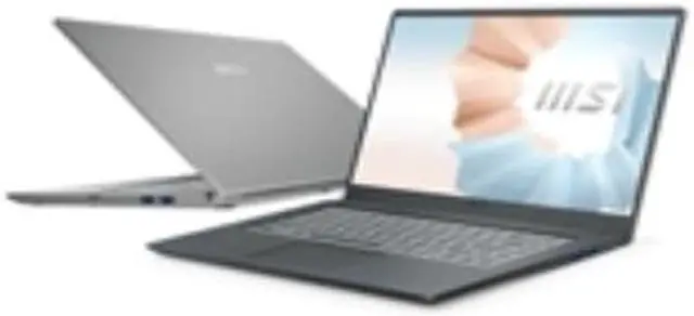 Alt view image 3 of 9 - MSI Laptop Modern 15 AMD Ryzen 7 5000 Series 5700U (1.80GHz) 8GB Memory 512 GB NVMe SSD AMD Radeon Graphics 15.6" Windows 11 Home 64-bit Modern 15 A5M-221