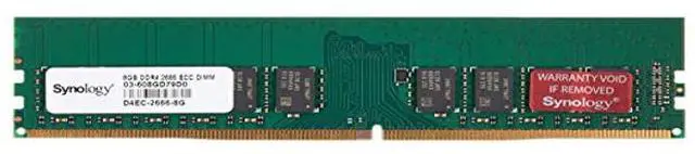 Main image of Synology D4EU01-8G RAM DDR4 ECC Unbuffered UDIMM 8GB