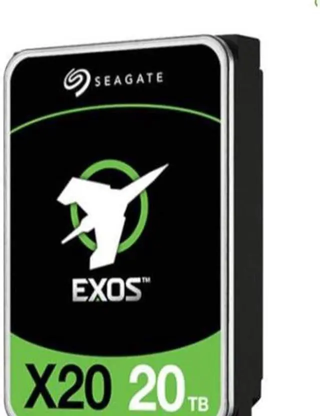 Alt view image 2 of 5 - Seagate Exos X20 ST20000NM003D 20TB 7200 RPM 256MB Cache SAS 12Gb/s 3.5" Internal Hard Drive, SED