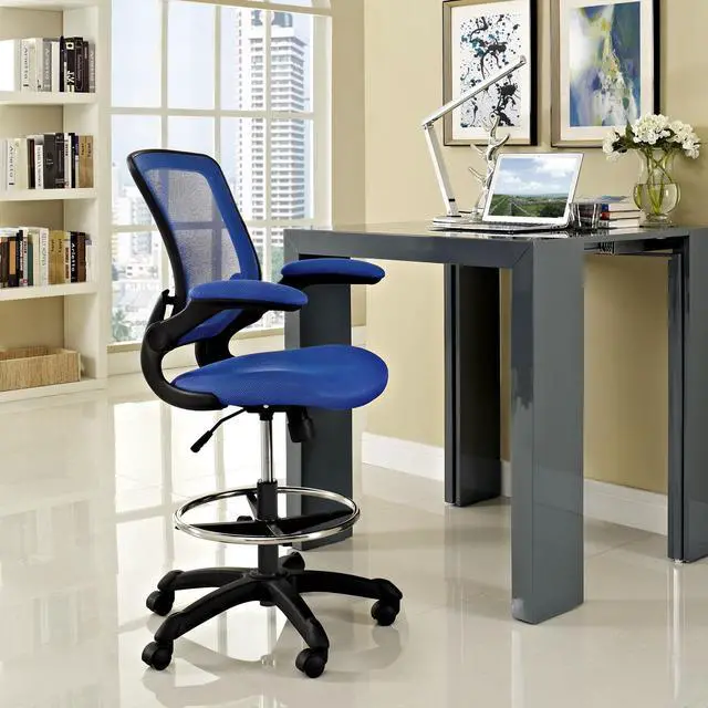 Main image of Veer Drafting Stool in Blue