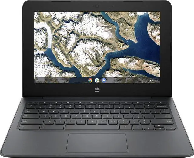 Alt view image 10 of 20 - HP 11a-nb0013dx Chromebook Intel Celeron N3350 (1.1 GHz) 4 GB Memory 32 GB eMMC 11.6" 1366 x 768 Chrome OS