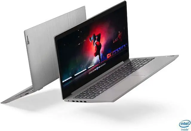 Alt view image 12 of 12 - Lenovo IdeaPad 3i Laptop 10th Gen i5 10210U, 14" FHD 1080p, 8GB DDR4, 512GB SSD Win 11 Home Platinum Grey (81WA00Q7US)