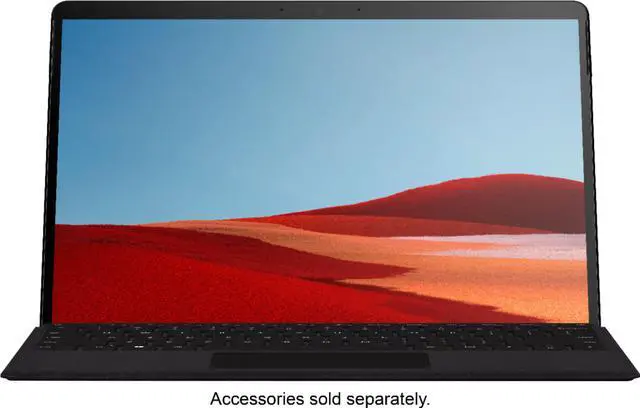 Alt view image 15 of 17 - Microsoft Surface Pro X 13" Microsoft SQ1 8GB RAM 128GB SSD WiFi + 4G LTE Matte Black - Microsoft SQ1 Processor - Laptop, tablet, or studio mode - Microsoft SQ1 Adreno 685 - Windows 10 Home - 13
