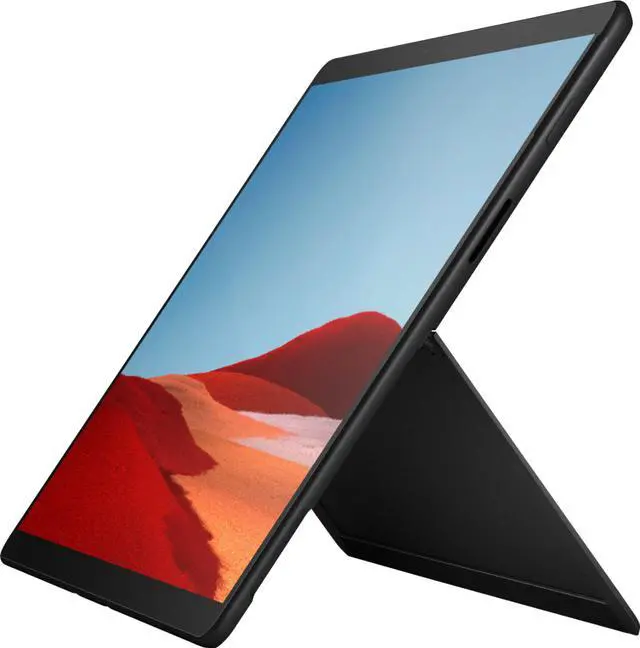 Alt view image 11 of 17 - Microsoft Surface Pro X 13" Microsoft SQ1 8GB RAM 128GB SSD WiFi + 4G LTE Matte Black - Microsoft SQ1 Processor - Laptop, tablet, or studio mode - Microsoft SQ1 Adreno 685 - Windows 10 Home - 13