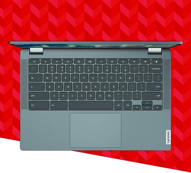 Alt view image 18 of 20 - Lenovo Chromebook Flex 5 13" Laptop, FHD (1920 x 1080) Touch Display, Intel Core i3-10110U Processor, 4GB DDR4 OnBoard RAM, 64GB SSD, Intel Integrated Graphics, Chrome OS, 82B80006UX, Graphite Grey