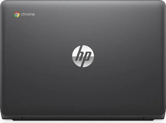 Alt view image 8 of 8 - HP 11.6-Inch Chromebook (Intel Dual-Core Celeron N3060, 1.6GHz, 2GB RAM, 16GB eMMC, HD Display (1366 x 768), HD Webcam, Bluetooth, HDMI, Chrome OS)