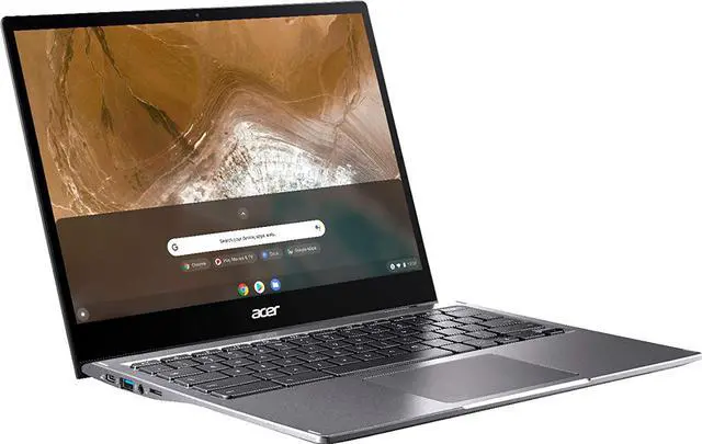 Alt view image 10 of 20 - Acer - Chromebook Spin 713 2-in-1 13.5" 2K VertiView 3:2 Touch - Intel i5-10210U - 8GB Memory - 128GB SSD – Steel Gray Laptop Tablet Notebook PC