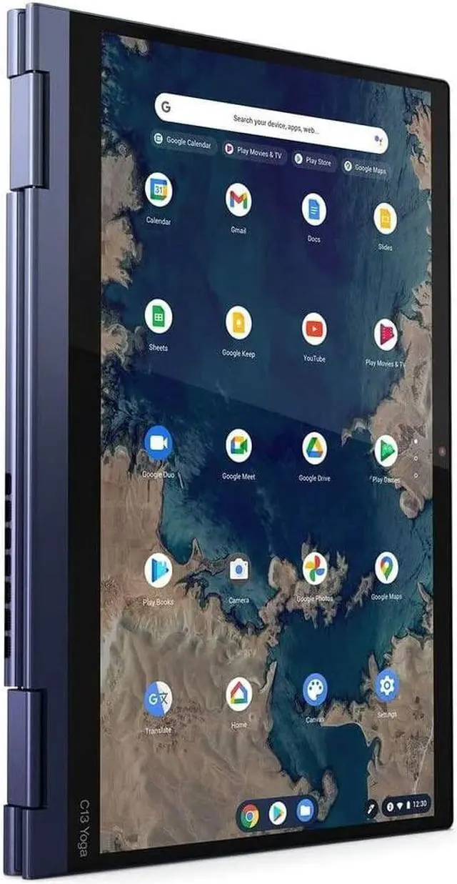 Alt view image 19 of 20 - Lenovo ThinkPad C13 Yoga Gen 1 20UX000MUS Chromebook AMD Ryzen 5 3000 Series 3500C (2.10 GHz) 8 GB Memory 128 GB PCIe SSD 13.3" FHD IPS Touchscreen 1920 x 1080 Chrome OS