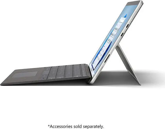 Alt view image 6 of 10 - Microsoft Surface Pro 8 Intel Core i7-1185G7 16GB Memory 256 GB SSD Intel Iris Xe Graphics 13.0" 10 point multi-touch 2880 x 1920 Detachable 2-in-1 Laptop Windows 11 Home EC1-00001