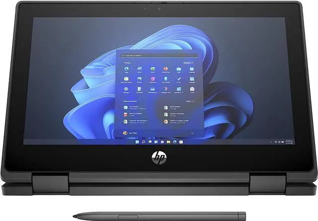 Alt view image 13 of 20 - HP ProBook x360 11.6" Touchscreen Convertible 2 in 1 Notebook - HD - 1366 x 768 - Intel Celeron N5100 Quad-core (4 Core) - 4 GB Total RAM - 128 GB SSD - Windows 11 Pro - Intel UHD Graphics - Brig