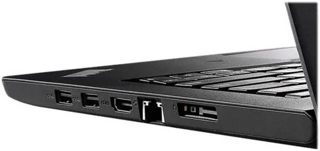 Alt view image 4 of 11 - Lenovo ThinkPad E450 20DC00BYUS 14" Notebook - Intel Core i3 i3-5005U Dual-core (2 Core) 2 GHz - Graphite Black