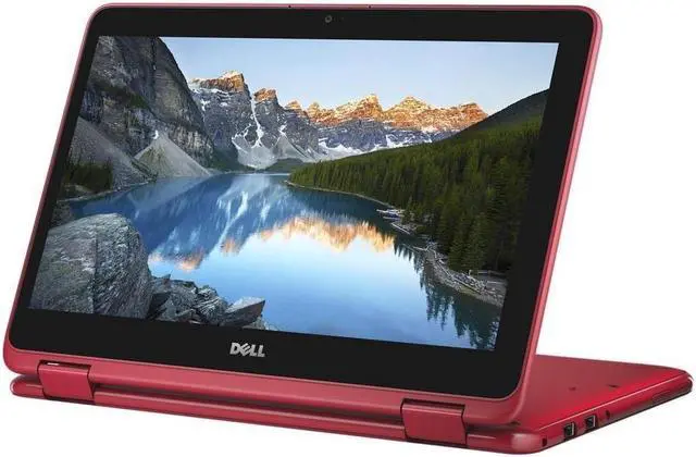 Alt view image 14 of 19 - DELL Inspiron AMD A9-9420e 4GB Memory 500GB HDD AMD Radeon R5 Series 11.6" Touch Screen 1366 x 768 Convertible Laptop Windows 10 Home 64-Bit i3185-A999RED