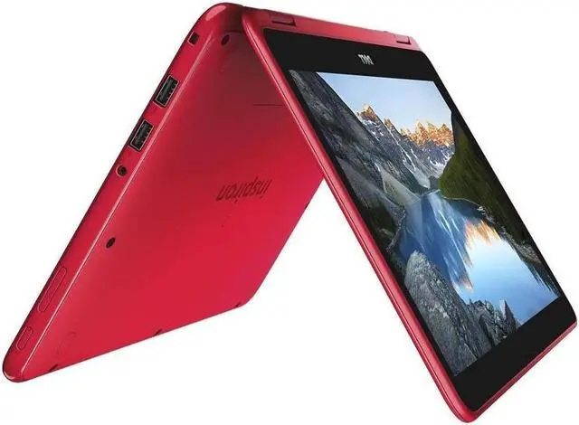 Alt view image 17 of 19 - DELL Inspiron AMD A9-9420e 4GB Memory 500GB HDD AMD Radeon R5 Series 11.6" Touch Screen 1366 x 768 Convertible Laptop Windows 10 Home 64-Bit i3185-A999RED