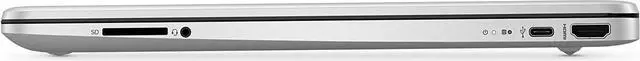 Alt view image 5 of 6 - HP 15.6-inch HD SVA Touch-screen Laptop (AMD Ryzen 7 3700U 2.3 GHz up to 4.0 GHz, 12 GB DDR4 Memory, 256 GB PCIe NVMe SSD,  AMD Radeon RX Vega 10 Graphics, Windows 10 Home, Natural Silver)