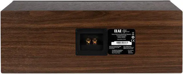 Alt view image 3 of 12 - Elac Debut Reference C5.2 Walnut Center Channel Speaker