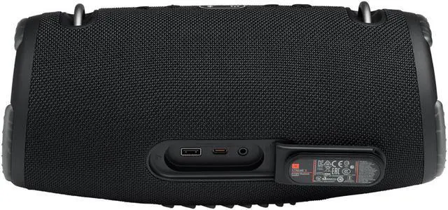 Alt view image 3 of 20 - JBL Xtreme 3 Black Portable Bluetooth Speaker