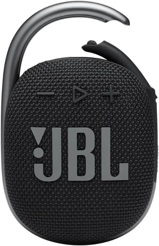 Main image of JBL Clip 4 Black Portable Bluetooth Speaker