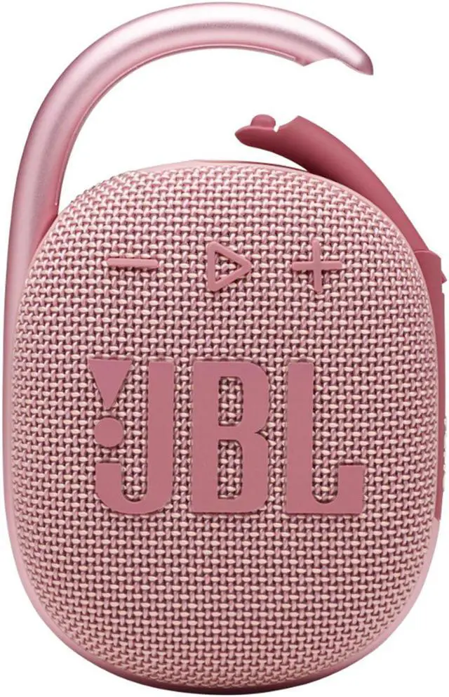 Main image of JBL Clip 4 Pink Portable Bluetooth Speaker