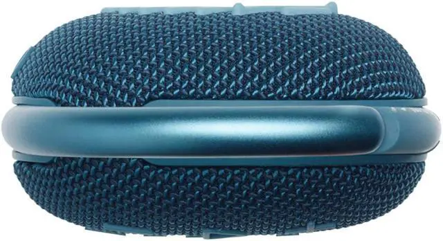 Alt view image 3 of 20 - JBL Clip 4 Blue Portable Bluetooth Speaker