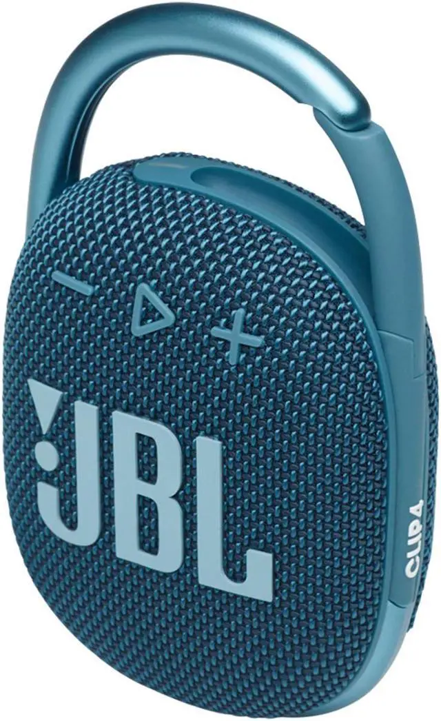 Alt view image 4 of 20 - JBL Clip 4 Blue Portable Bluetooth Speaker
