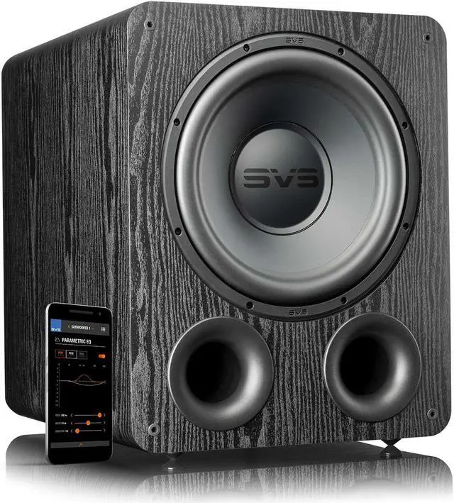 Alt view image 6 of 17 - SVS PB-1000 Pro Black Ash Powered Subwoofer