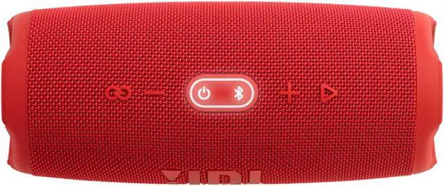 Alt view image 4 of 6 - JBL Charge 5 Red Bluetooth Speaker & divvi Hardshell Case Kit