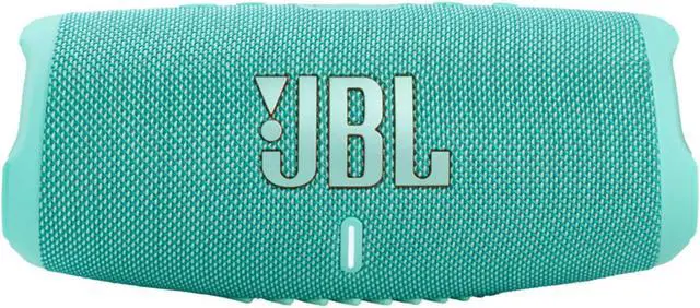 Alt view image 2 of 8 - JBL Charge 5 Teal Bluetooth Speaker & divvi Hardshell Case Kit