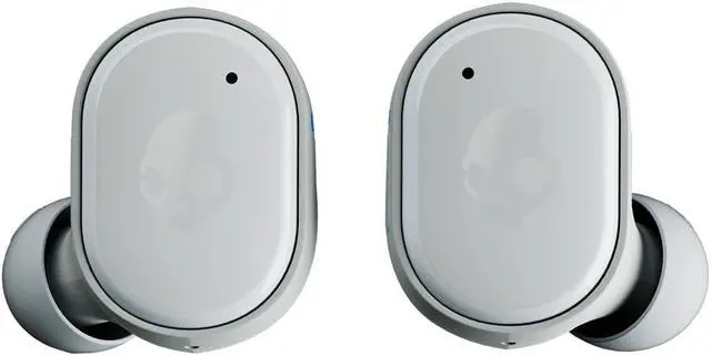 Alt view image 2 of 6 - Skullcandy Grind Light Grey True Wireless Bluetooth Headphones