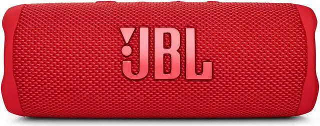 Alt view image 3 of 6 - JBL Flip 6 Red Portable Bluetooth Speaker and Divvi Case Kit