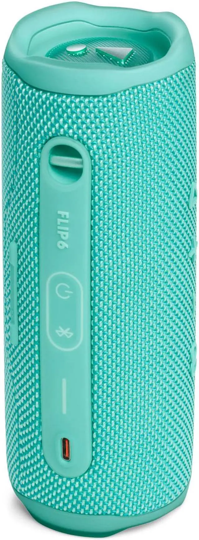 Alt view image 7 of 8 - JBL Flip 6 Teal Portable Bluetooth Speaker and Divvi Case Kit