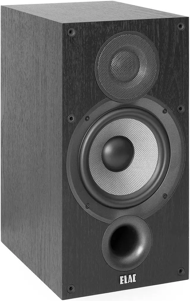 Alt view image 4 of 20 - ELAC Debut 2.0 B6.2 Bookshelf Speakers, Black (Pair)