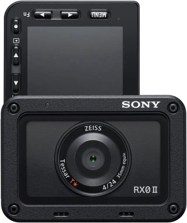 Alt view image 2 of 20 - Sony DSCRX0M2 Waterproof 4K Action Camera